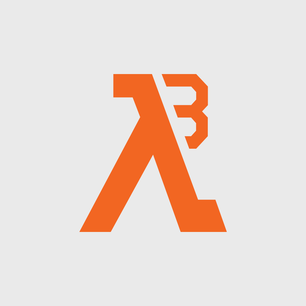 Half-Life 3 logo design concept